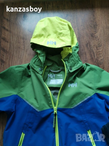helly hansen - детско яке-мембрана 140см. КАТО НОВО, снимка 2 - Детски якета и елеци - 53249632