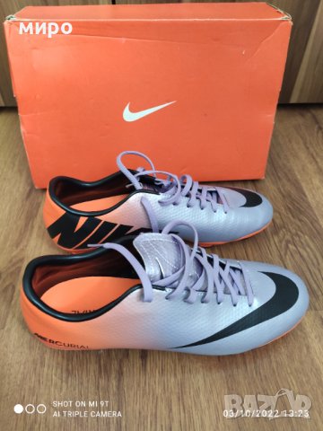 Nike mercurial victory FG-футболни обувки номер 42, снимка 1 - Футбол - 38202538