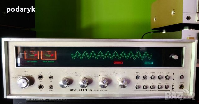 Scott 490 Amplifier Stereomaster Винтидж Извключително рядък,красив и умопомрачително звучащ модел, снимка 8 - Ресийвъри, усилватели, смесителни пултове - 35547701