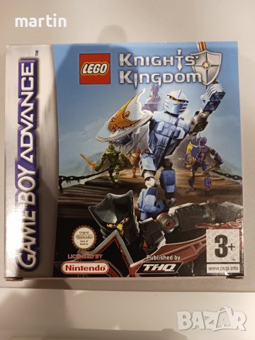 Nintendo GBA игра LEGO Knights Kingdom, снимка 1 - Игри за Nintendo - 42305817