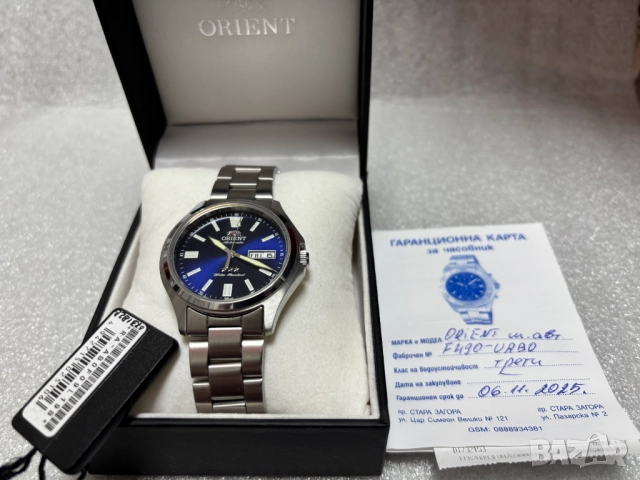 Мъжки Автоматичен Часовник ORIENT F490-UAB0, снимка 5 - Мъжки - 52660381