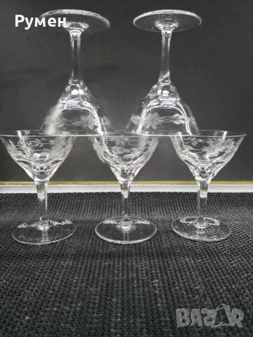 Кристални чаши за ракия , снимка 1