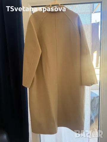 палто от естествена вълна Zara , снимка 2 - Палта, манта - 55747547