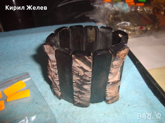 ГРИВНА от РОГ МАЙСТОРСКА ХУДОЖЕСТВЕНА РЪЧНА ИЗРАБОТКА РАЗТЕГЛИВА 100% НАТУРАЛНА РОГ КОСТ 27420, снимка 12 - Гривни - 35100767