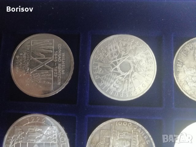 10 юбилейни сребърни марки , снимка 4 - Нумизматика и бонистика - 31775010