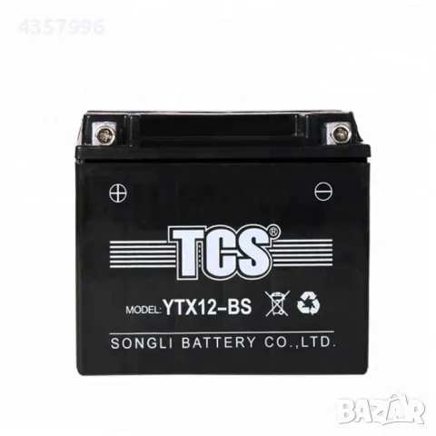  Акумулатор за мотор YTX12-BS, снимка 2 - Аксесоари и консумативи - 49881136