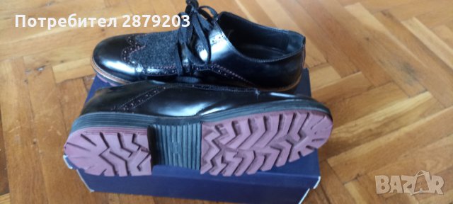 Оферта!Чисто нови обувки FONTI bordeaux!! Цената подлежи на коментар!, снимка 4 - Официални обувки - 35249044