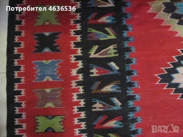 Чипровски килим на 150 години, модел Анадолска кола, снимка 5 - Килими - 52573211