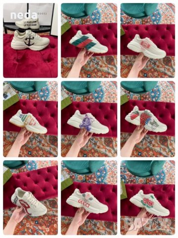 Gu*ci 2021 (реплика) 02 Unisex , снимка 6 - Маратонки - 33810862