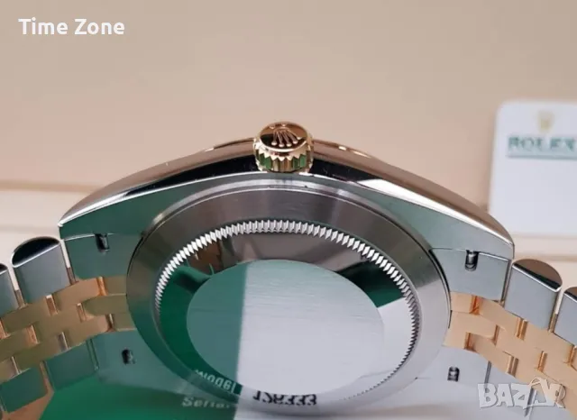 Rolex Datejust 41mm Two-Tone Yellow Gold White Dial Automatic Различни Варианти, снимка 5 - Мъжки - 48183385