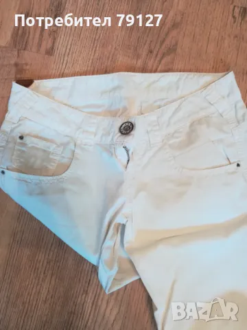 бял панталон pause jeans, снимка 3 - Панталони - 47621117