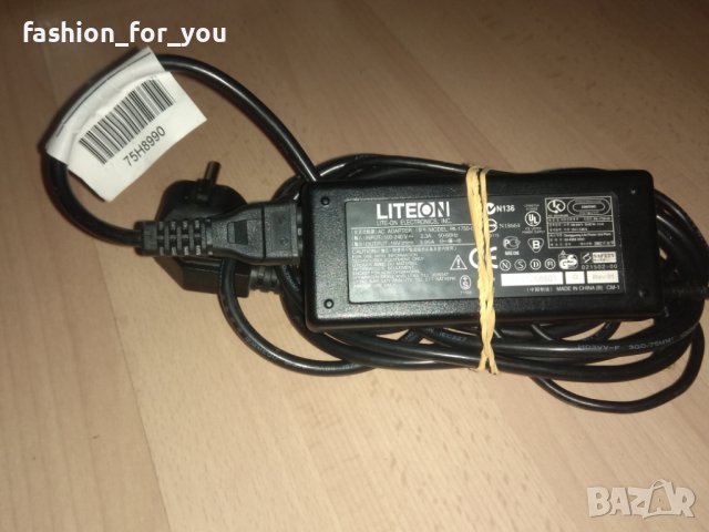 Зарядно , адаптер за лаптоп Liteon 19V 3.95A , снимка 2 - Лаптоп аксесоари - 38578786