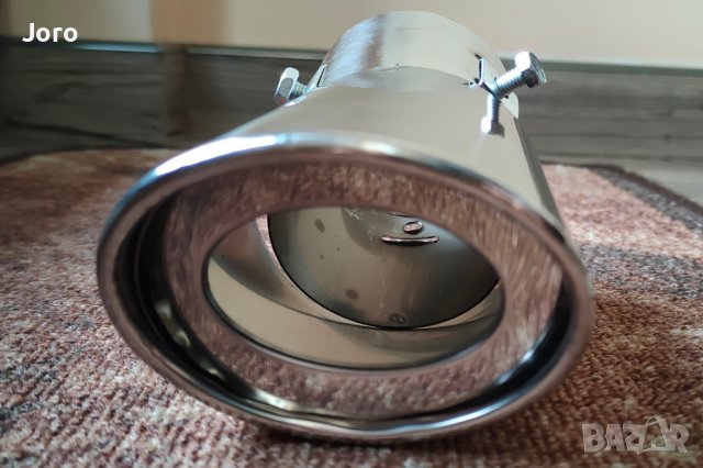 Хромиран накрайник ауспух, снимка 3 - Аксесоари и консумативи - 39334154