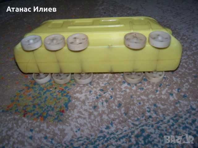 Пластмасов влак, локомотив соц. играчка, снимка 6 - Коли, камиони, мотори, писти - 51553652