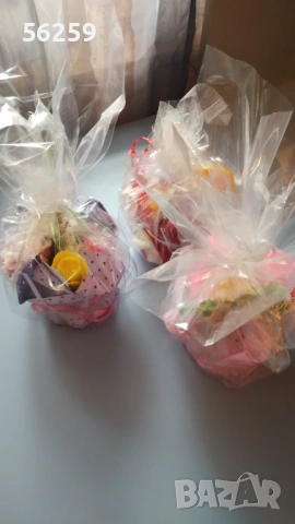 Букети от глицеринови цветя, снимка 3 - Други - 53193342