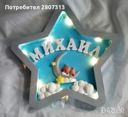 нощна лампа, снимка 3 - Детски нощни лампи - 51876891