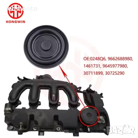 Мембрана за картерни газове Volvo S40 V50 C30 S80 V70 1.6D | OEM 30725290