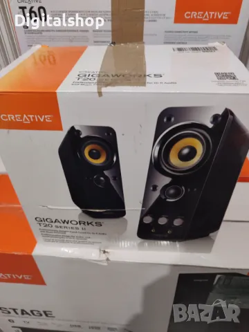 Creative GigaWorks T20 Series II 2.0, черни /Разопаковани Продукти, снимка 1