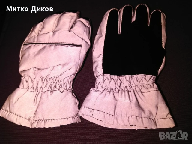 Детски топли ръкавици светлоотразителни нови 8-10години