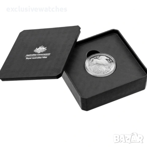 1 унция сребърна монета Австралия RAM Лунен кон 2026 куполна - Proof - Налични 2 бр. , снимка 5 - Нумизматика и бонистика - 53283740