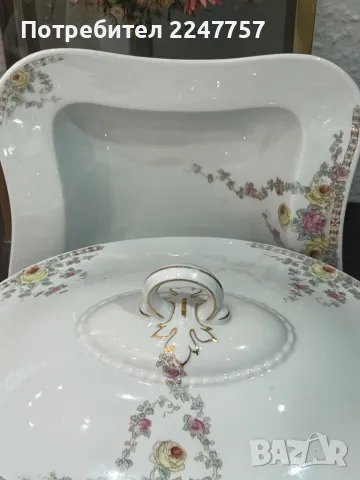 Терин с купа стар порцелан Bavaria, снимка 6 - Антикварни и старинни предмети - 47689738
