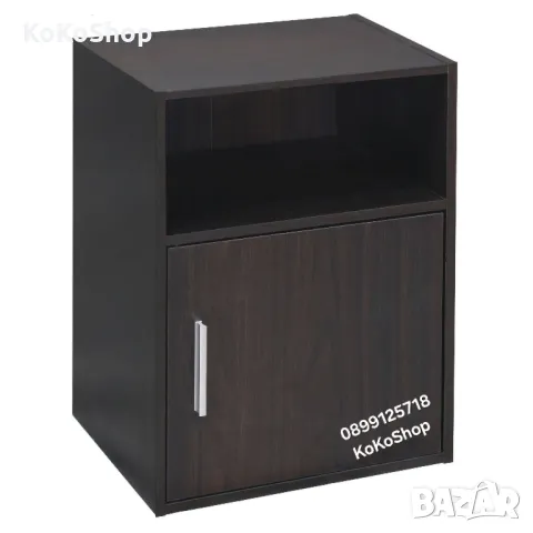 Нощно шкафче в цвят венге-36x28x50 см.
/нощно шкафче 