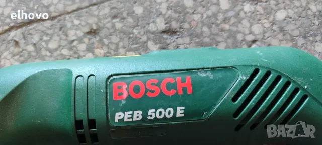 Мултифункционален шлайф Bosch PEB 500 E, снимка 5 - Ъглошлайфи - 56112224