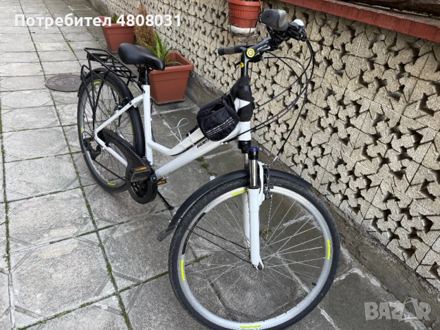 Дамски алуминиев велосипед Goetze, немско производство, 21 скорости, 28 цола, снимка 3 - Велосипеди - 54314917