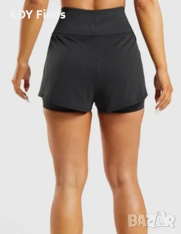 Шорти с клин Gymshark Xs, снимка 6 - Къси панталони и бермуди - 56128861