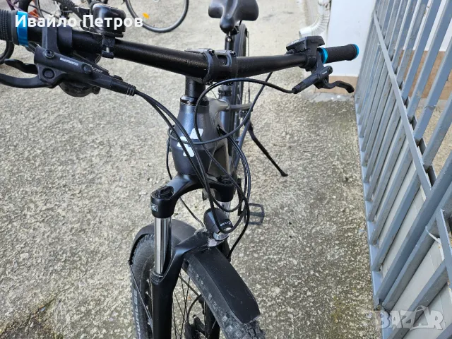 Електрически велосипед 27.5 цола CUBE+ЧИП SPEEDBOX 3.0, снимка 4 - Велосипеди - 49384701