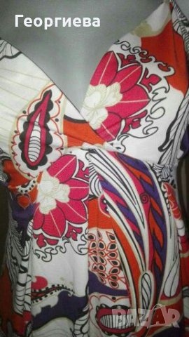 Цветна еластична рокля👗🌹M,M/L👗🌹арт.592, снимка 5 - Рокли - 29595470