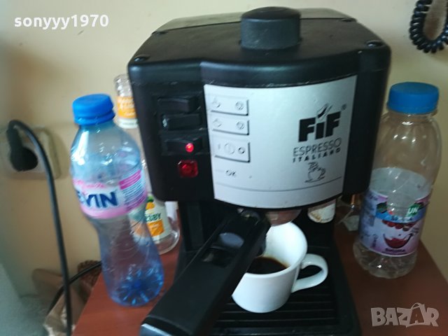 кафемашина с ръкохватка и цедка, снимка 3 - Кафемашини - 29767664