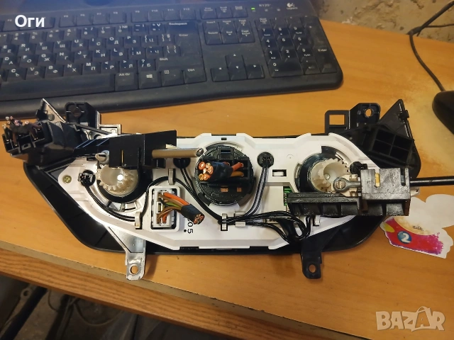 Панел климатик за Шевролет Авео 2003-2011г., снимка 2 - Части - 53982471