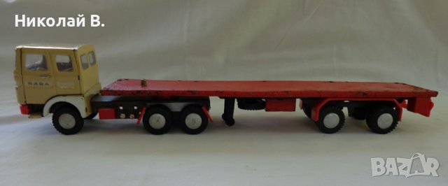 Ретро детски метални камиончета марка RABA   M1/43 мащаб употребявани произведени в Унгария 1977 год, снимка 4 - Колекции - 37470670
