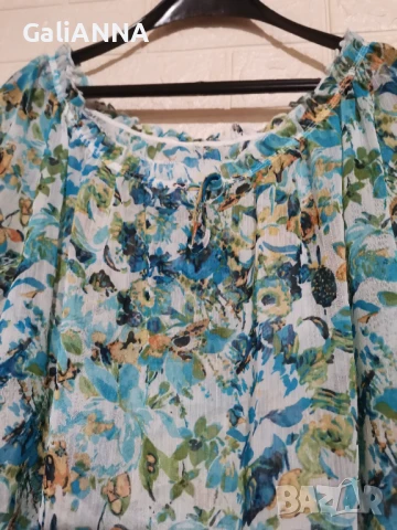 СТРАХОТНА СВЕЖА ТУНИКА 3XL, снимка 2 - Туники - 51317851