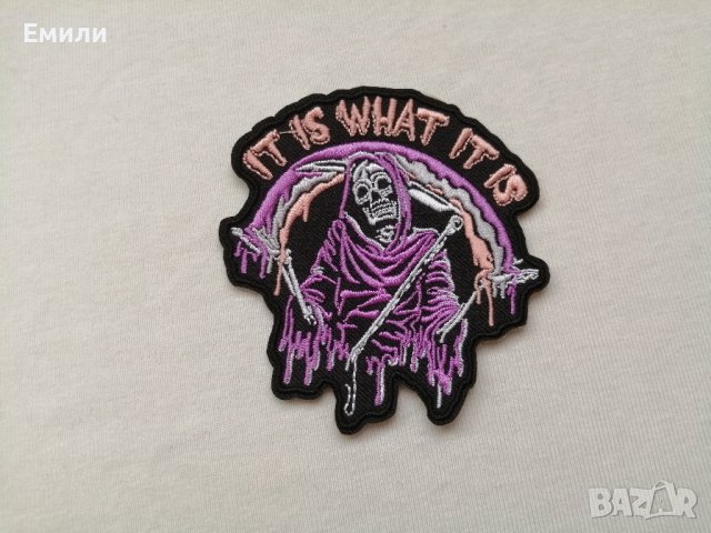 Пач, бродерии, нашивки за дрехи - черепи, жабка, дракон с кристали, No-Face от Studio Ghibli, снимка 7 - Други - 42130419