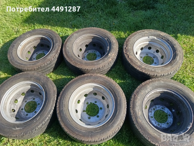 Ивеко двойна гума 15 цола, снимка 4 - Гуми и джанти - 54334171