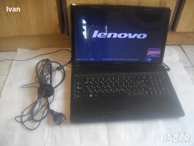 15,6" Lenovo G575-AMD E300-1,30GHz-RAM 2GB-HD 320GB-Лаптоп-Леново-Windows7-Със Забележки, снимка 2 - Лаптопи за дома - 44404829