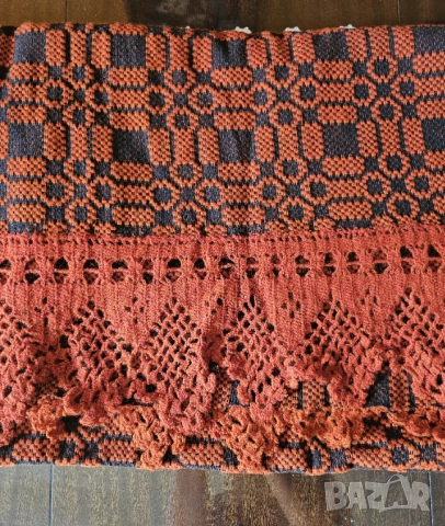 Вълнено покривало за легло