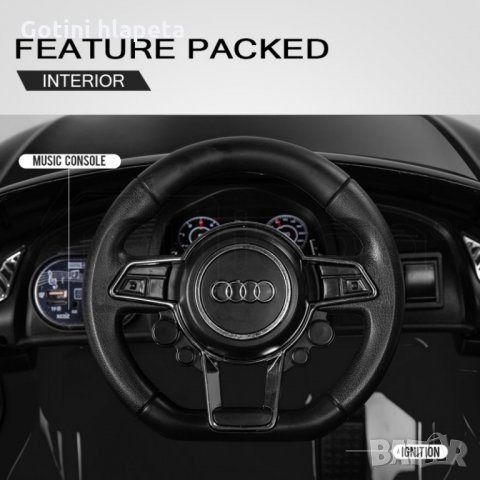 Акумулаторна кола Audi R8 Spyder 12V с меки гуми акумулаторни коли , снимка 13 - Детски велосипеди, триколки и коли - 31642277
