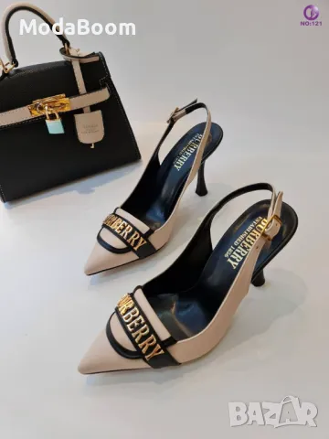 Burberry дамски обувки на ток , снимка 7 - Дамски елегантни обувки - 48836486