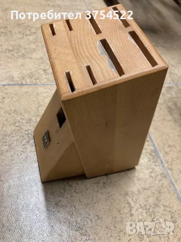 Блок за ножове с наклонен  за 6 бр ZWILLING, снимка 3 - Аксесоари за кухня - 50322656