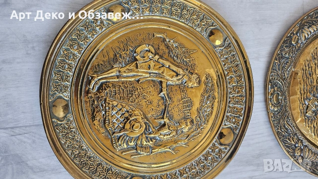 Бронзови пана за стена, снимка 2 - Декорация за дома - 54095207