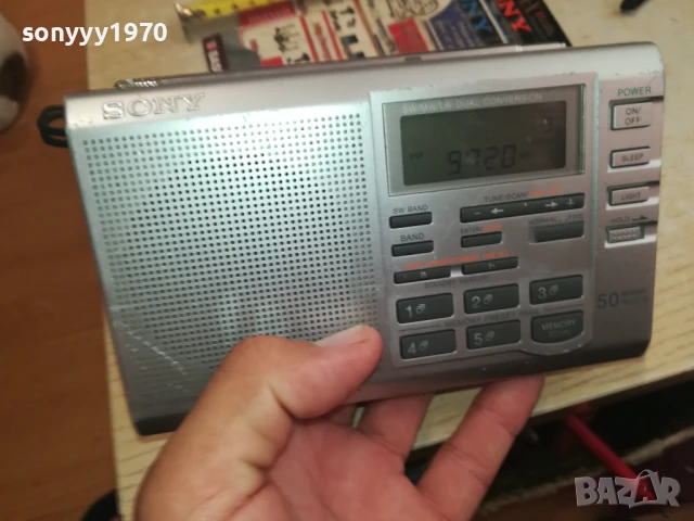 SONY ICF-SW35 RADIO 0806251718, снимка 10 - Микрофони - 50593390