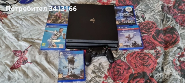 playstatino 4 pro перфекно състояние, снимка 2 - PlayStation конзоли - 52890738