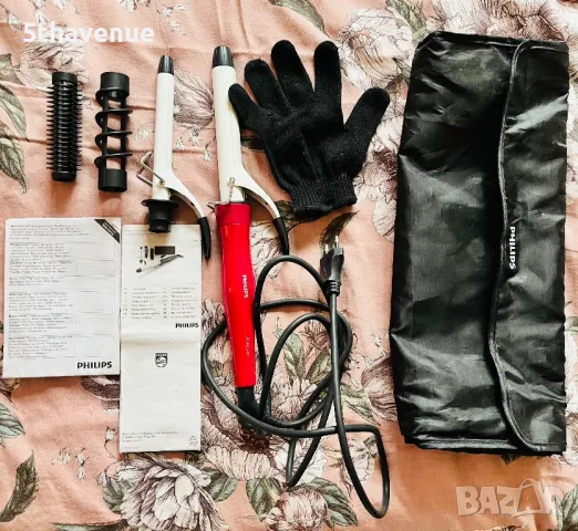 Маша за коса Филипс Philips пълен комплект с торбичка