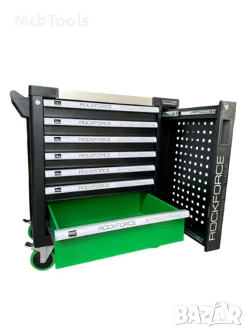 Професионален шкаф с инструменти RockForce 172 части, снимка 3 - Други инструменти - 47556684