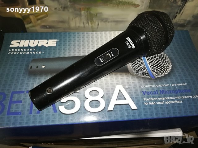 shure profi mic-комплект, снимка 1 - Микрофони - 29085910