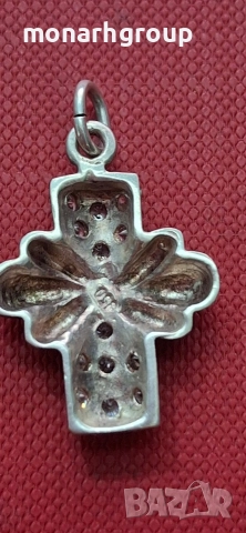 Сребърна висулка, снимка 3 - Колиета, медальони, синджири - 52713595