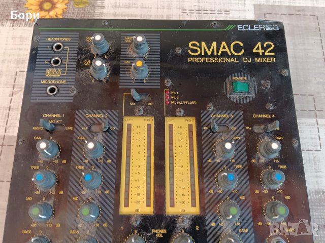 Ecler Smac 42 Professional DJ Mixer, снимка 2 - Ресийвъри, усилватели, смесителни пултове - 42771204